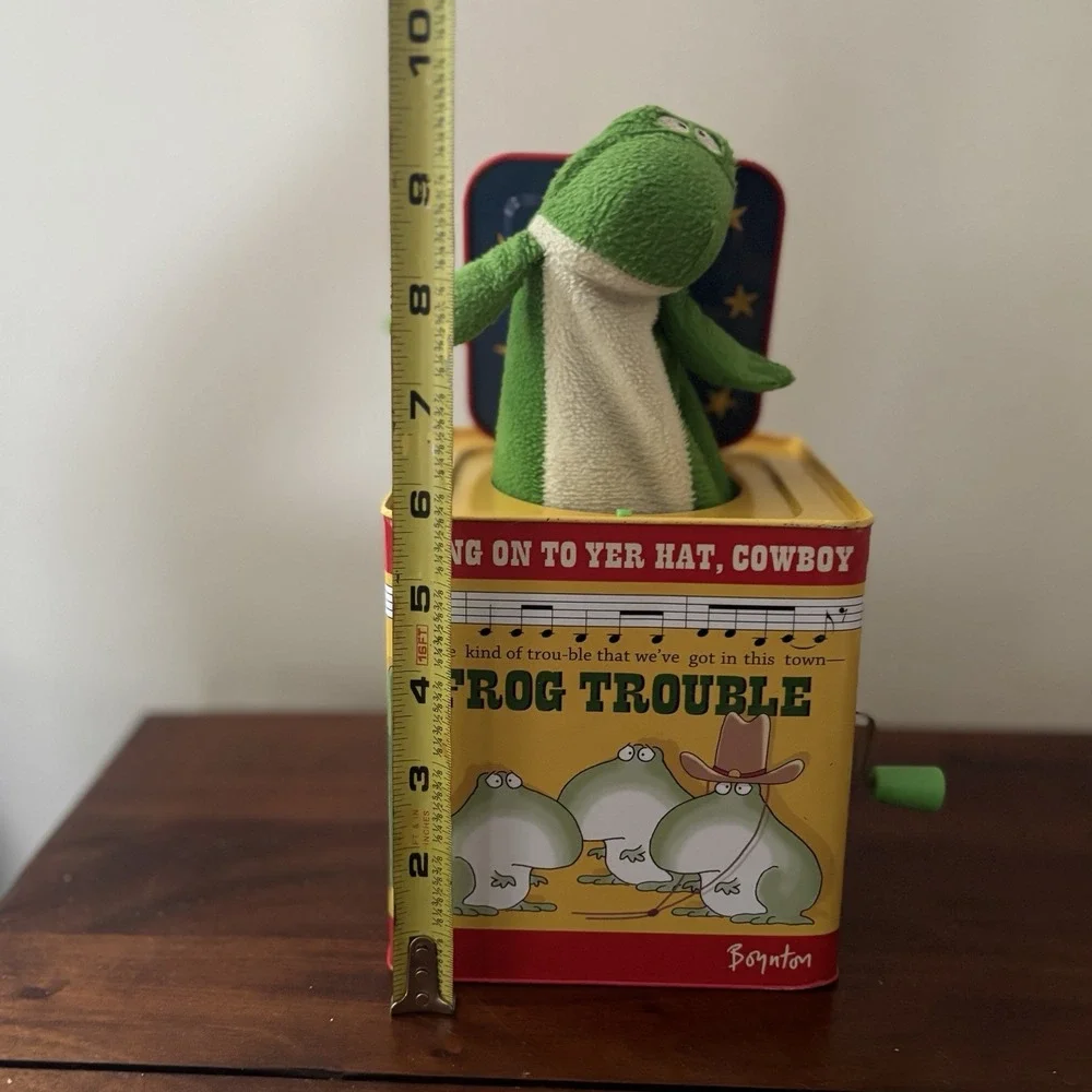 WORKING FROG-IN-THE-BOX ‎ - Jack-In-The-Box 2013 Boynton Frog Trouble